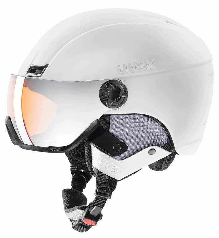 Hlmt 400 Visor Style White Mat + Uvex