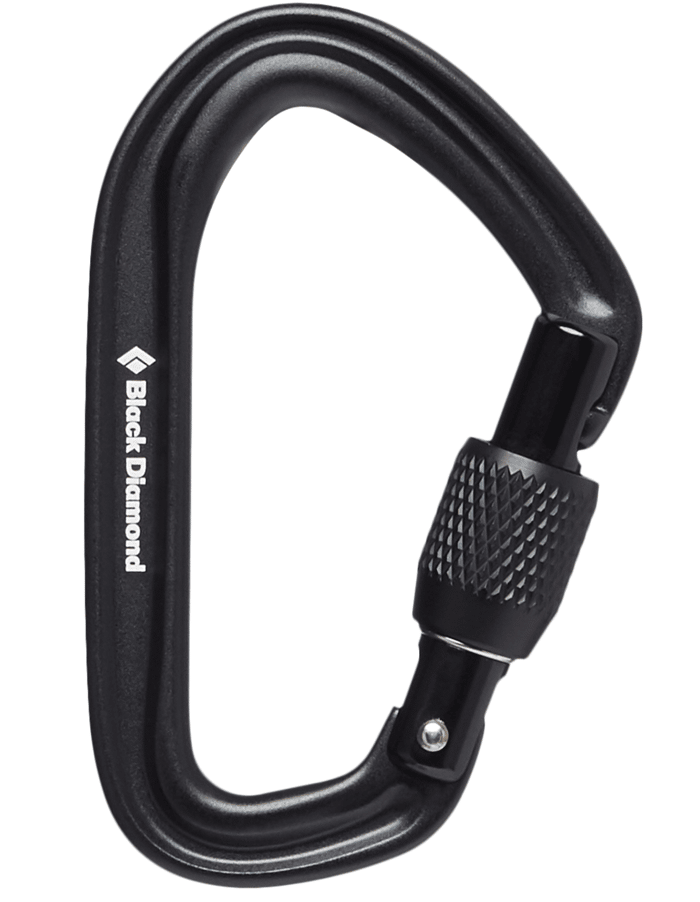 Hotforge Screwgate Carabiner Black + Black Diamond