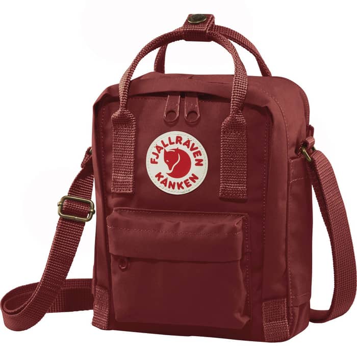 Kanken Sling Ox Red + Fjällräven