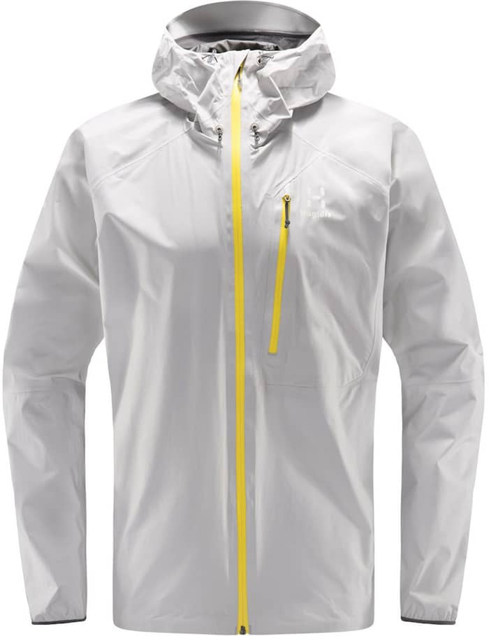 L.I.M Jacket Men Stone Grey     + Haglöfs