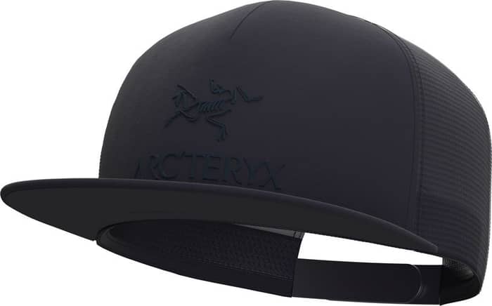 Logo Trucker Flat Black + Arc'Teryx