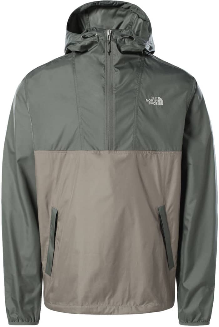 M Cyclone Anorak Agave Green/Mineral Grey + The North Face