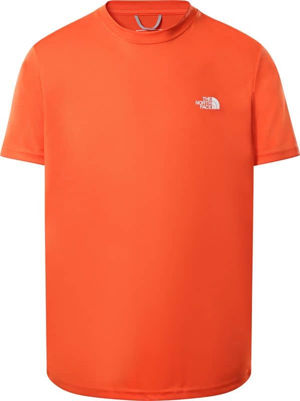 M Reaxion Amp Crew - Eu Flame/Tnf White + The North Face
