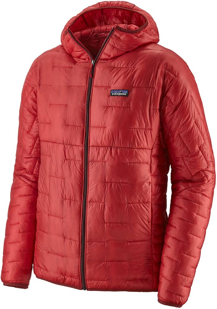 M's Micro Puff Hoody Fire + Patagonia
