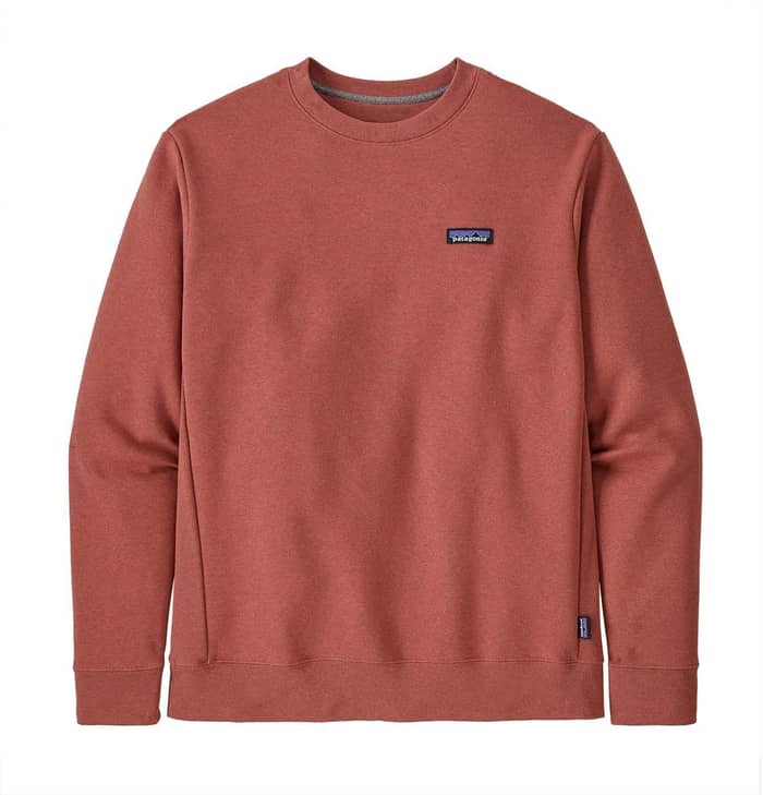 M's P-6 Label Uprisal Crew Sweatshirt Rosehip + Patagonia