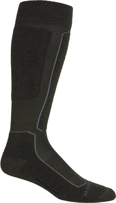 M Ski+ Light OTC Loden/Black/Gritstone Heather + Icebreaker