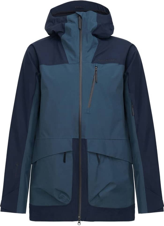 M Vertical 3L Jacket Blue Shadow + Peak Performance
