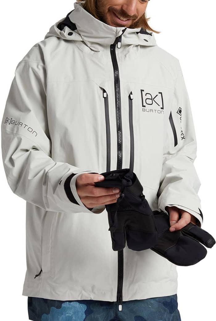 M AK GORE-TEX Swash Jacket Solution Dyed Light Gray