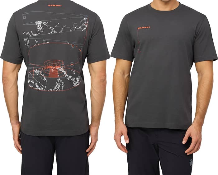 Mammut Base T-Shirt Men Avy Gabbro