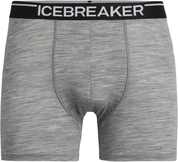 Mens Anatomica Boxers Metro Heather + Icebreaker