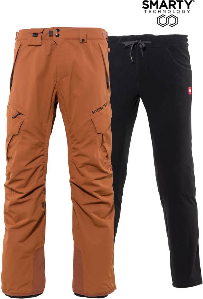 Mens Smarty 3-In-1 Cargo Pant Clay + 686