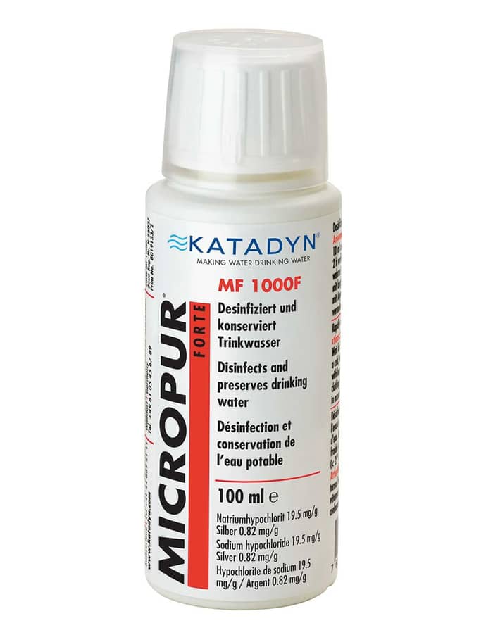 MICROPUR Forte MF 1000F 100ml + Katadyn