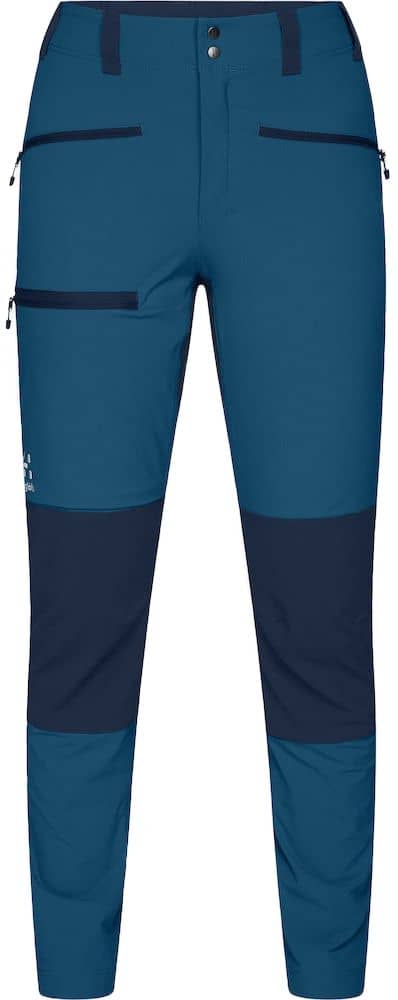 Mid Slim Pant Women Dark Ocean Tarn Blue + Haglöfs