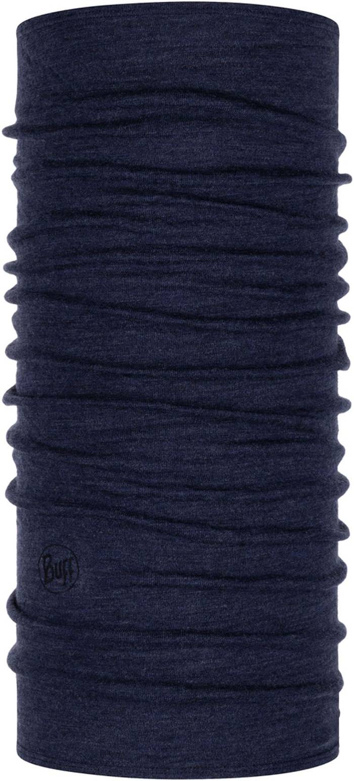 Merino Midweight Melange Night Blue + Buff
