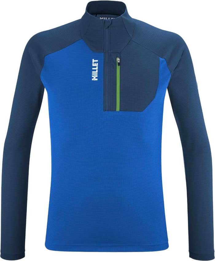 Kamet TS Zip LS M Icon Blue/Dark Denim