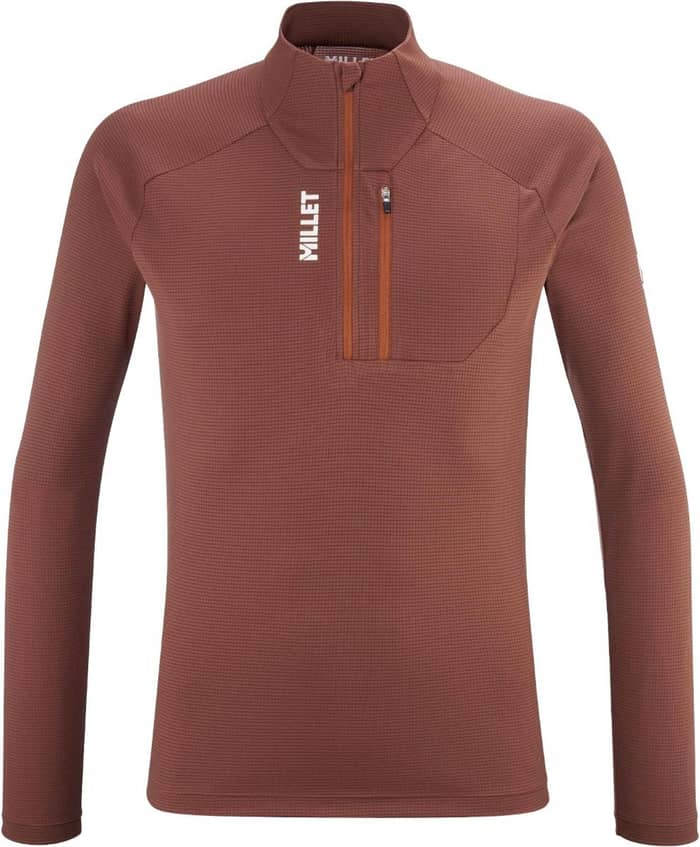 Kamet TS Zip LS M Cinnamon