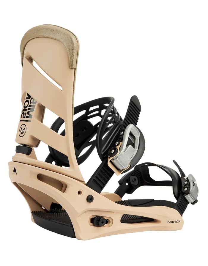 Burton Mission Desert Fixations snowboard : Snowleader