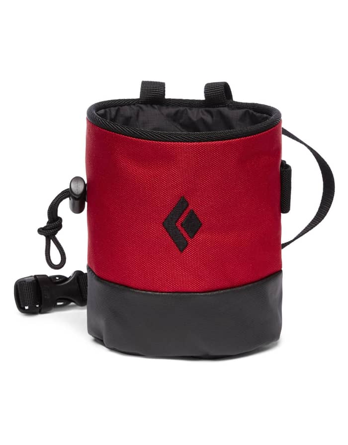 Mojo Zip Chalk Bag Vermilion + Black Diamond
