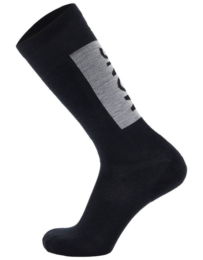 Atlas Merino Snow Sock Black