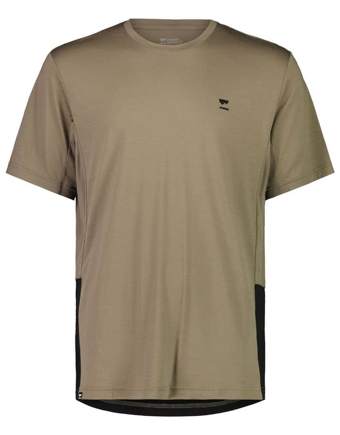 Tarn Merino Shift T-Shirt Walnut/Black