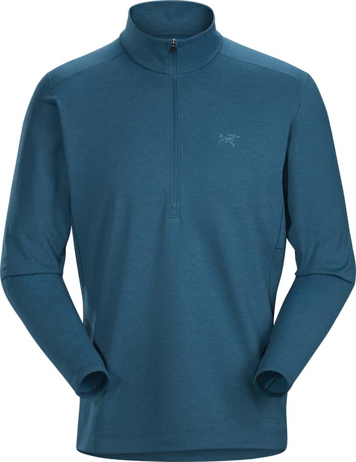 Motus AR Zip Neck LS Men's Forcefield Heather + Arc'Teryx
