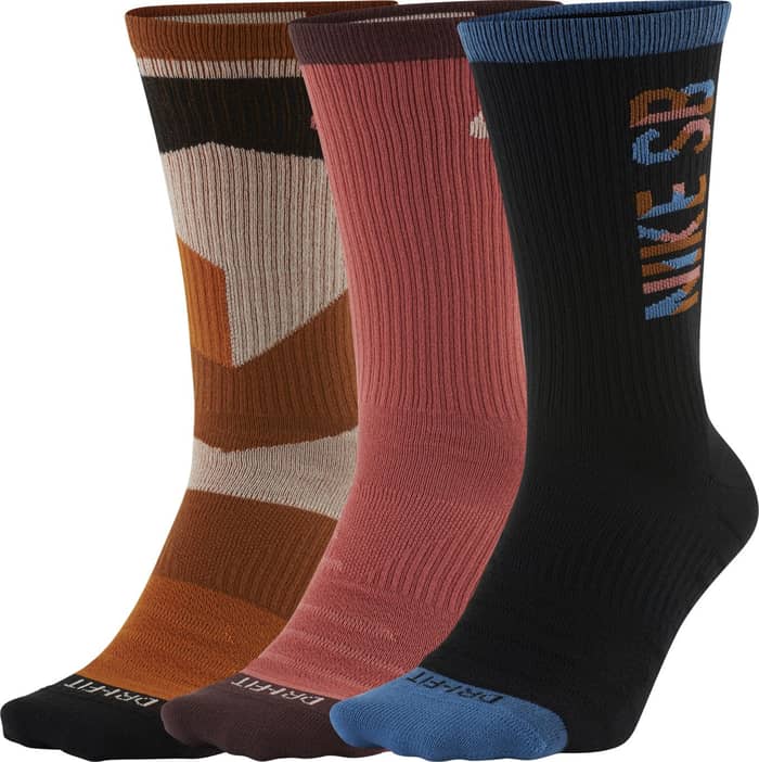 Nike SB Everyday Max Lightweight Socks Multi-Color + Nike SB
