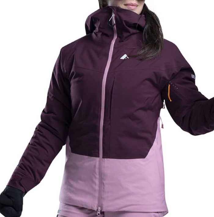 Nina Jacket W Cranberry + Orage