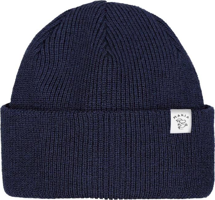 Nocturnal Beanie Dark Navy + Makia Clothing