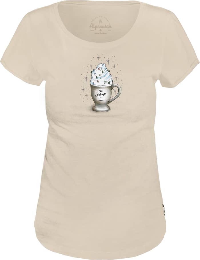 Ovi T-shirt Parchment + Alprausch