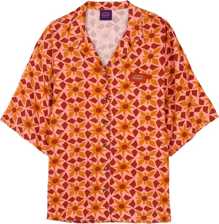 Azulejo Shirt Red Island