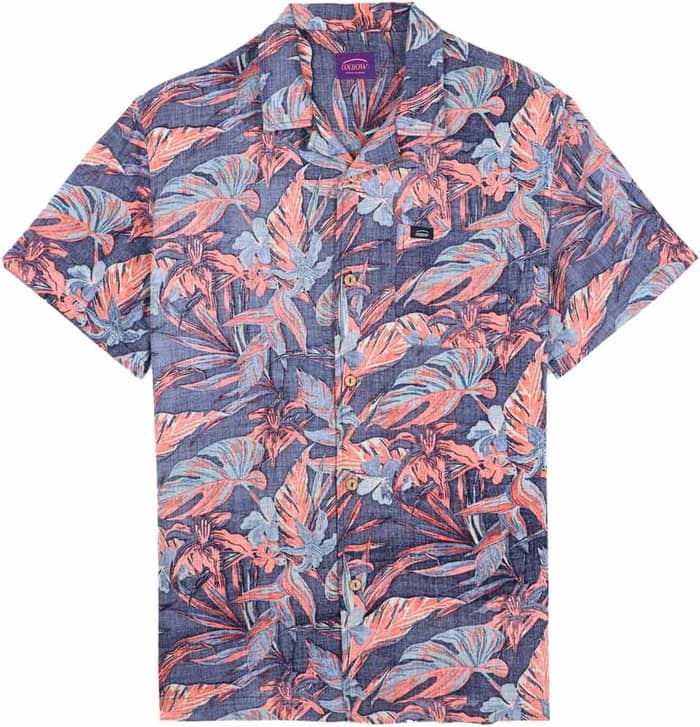 Tropics Shirt Deep Marine