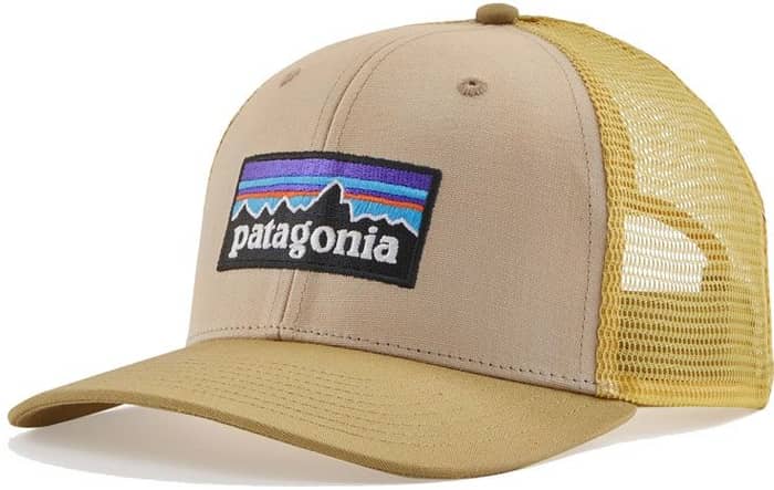 P-6 Logo Trucker Hat Oar Tan