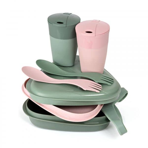 Pack´N Eat Kit Bio Sandygreen/Dustypink