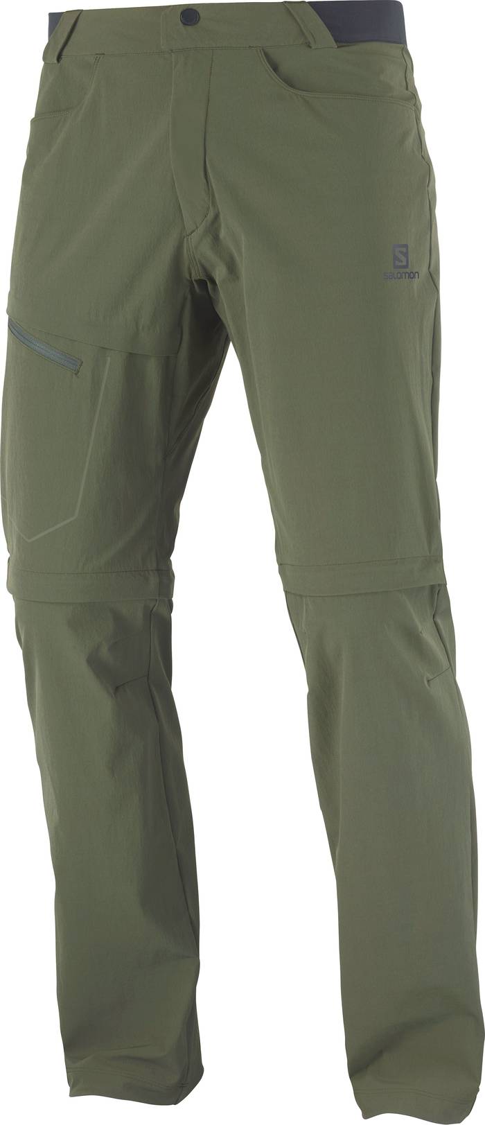 Pants Wayfarer Zip Off Pants M Forest Ni + Salomon