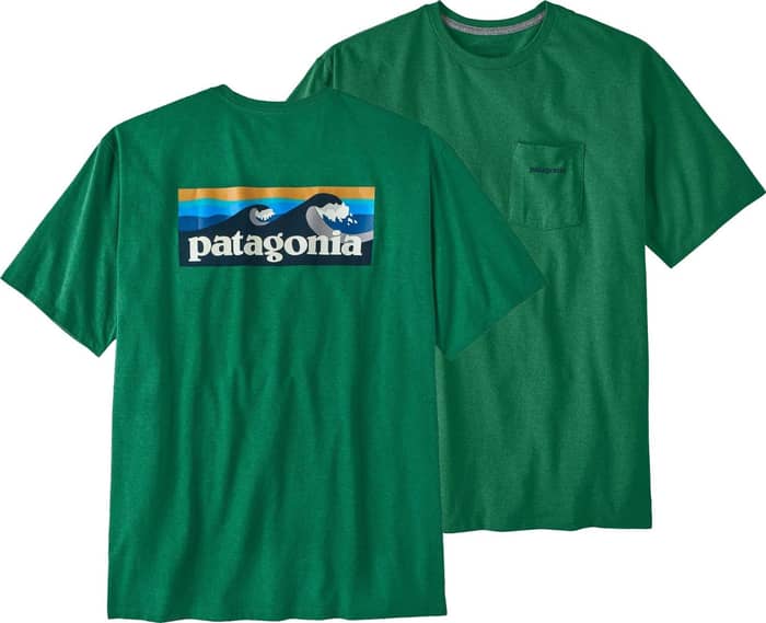 M's Boardshort Logo Pocket Responsibili-Tee Gather Green