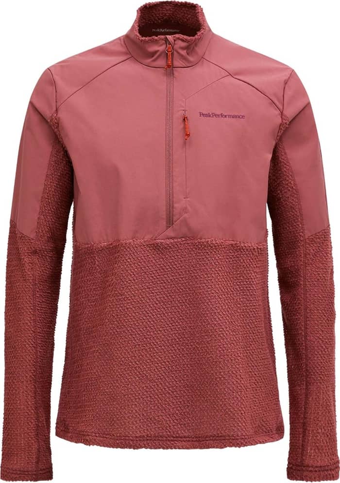M Freelight Alpha Half Zip Wild Rouge