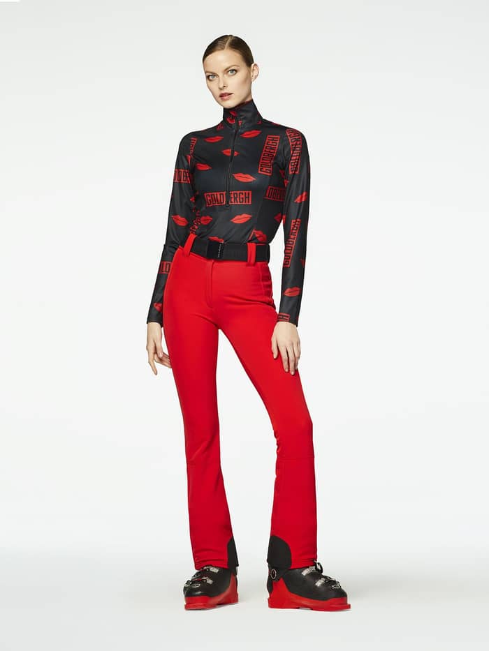 Pippa Ski Pant W Ruby Red