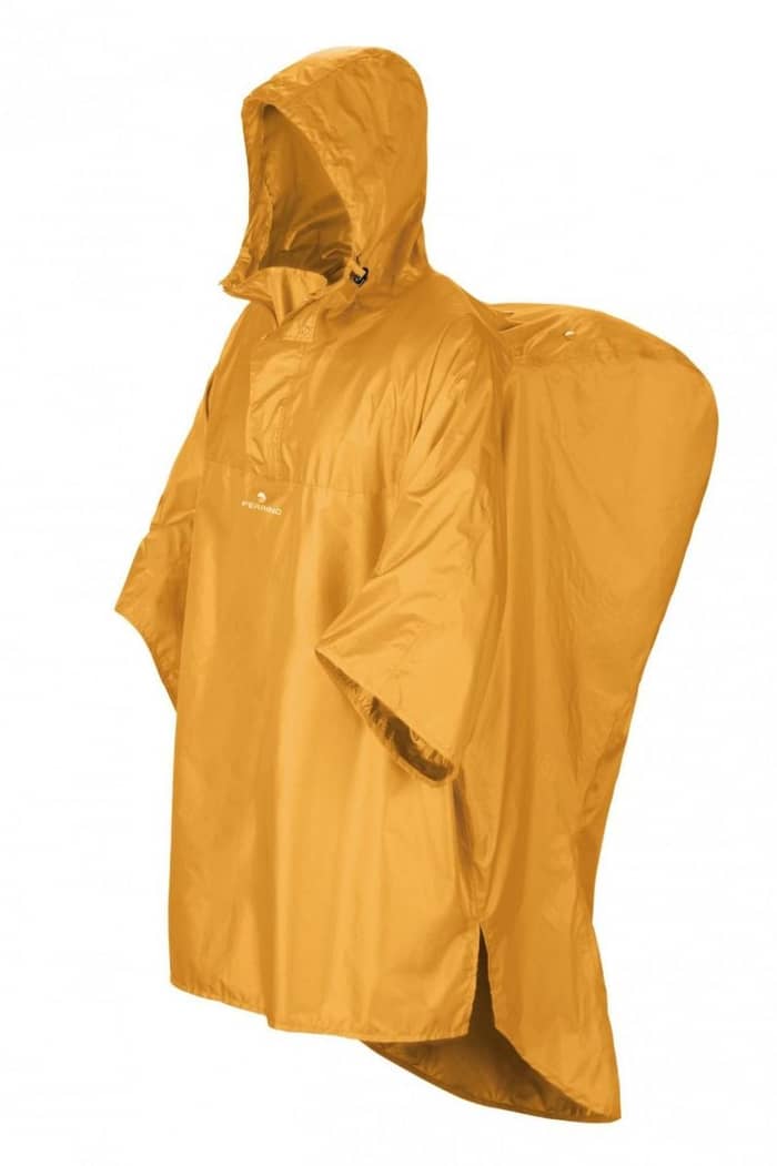 Poncho Hiker Yellow + Ferrino