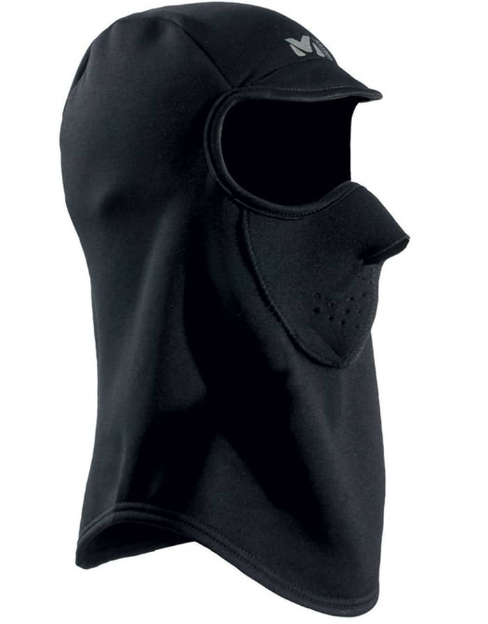 Power Stretch Face Mask Noir + Millet