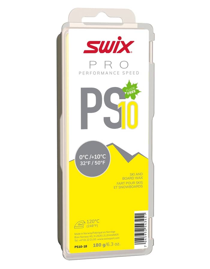 PS10 Yellow 180g 0°C/+10°C + Swix