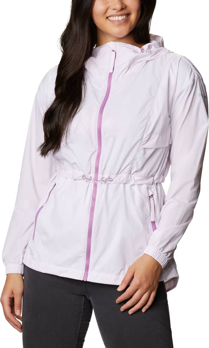 Punchbowl Jacket W Blossom Pink/White + Columbia