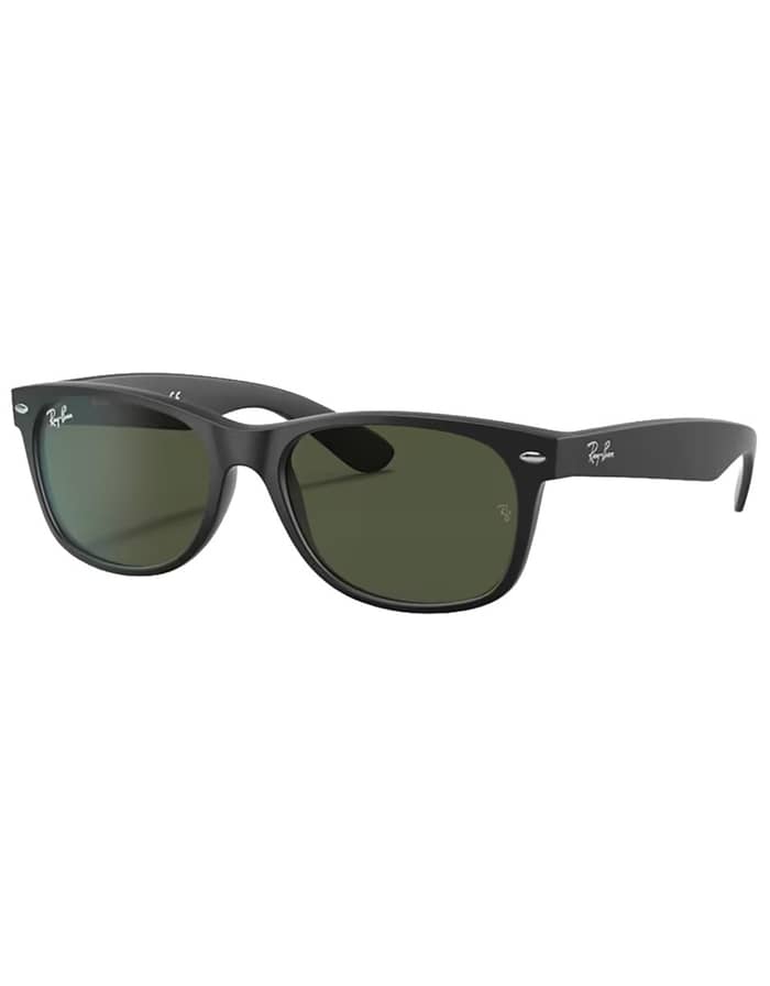 New Wayfarer Matte Rubber Black G-15 Green