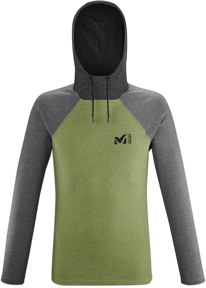 Red Wall Light Hoodie M Fern/Dark Grey + Millet