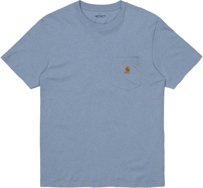 S/S Pocket T-Shirt Icesheet Heather + Carhartt WIP