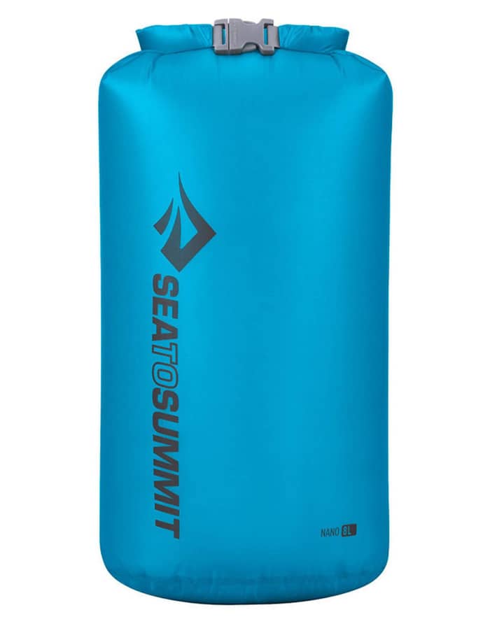 Ultraleichter wasserdichter Packsack Nano Blau