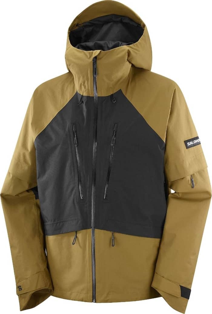 Salomon Venom Full Zip Jacket M Brilliant Olive Ski jackets