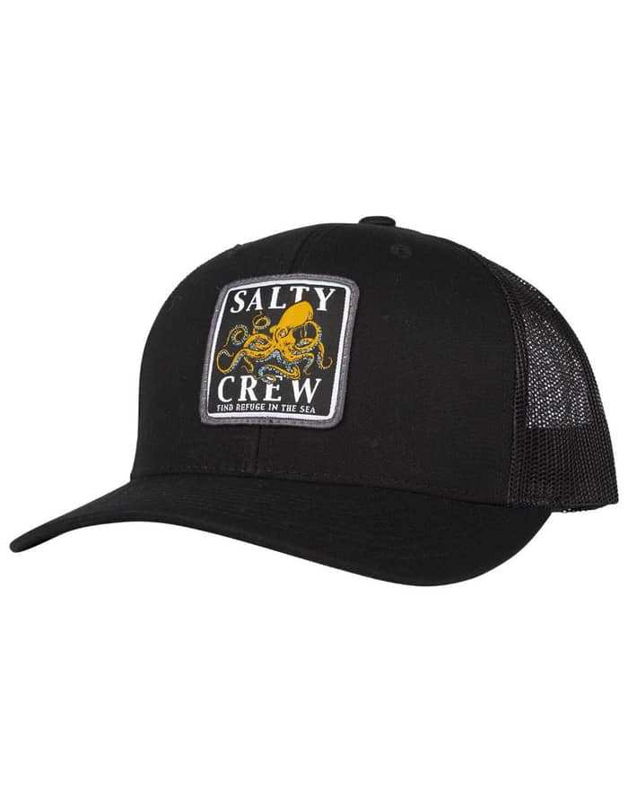 Ink Slinger Retro Trucker Black