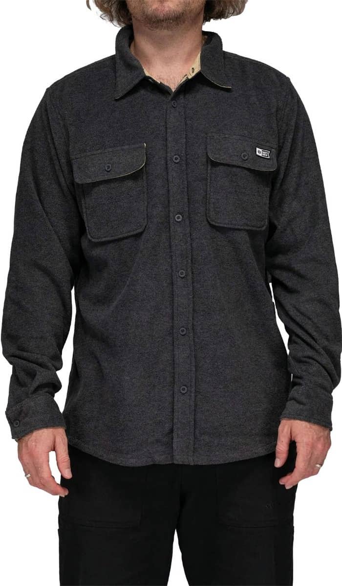 Swellter Polar Fleece Shirt Charcoal Heather