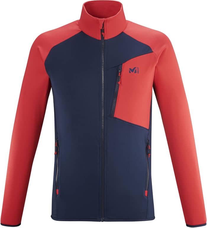 Seneca Techno II Jacket M Rouge/Saphir + Millet