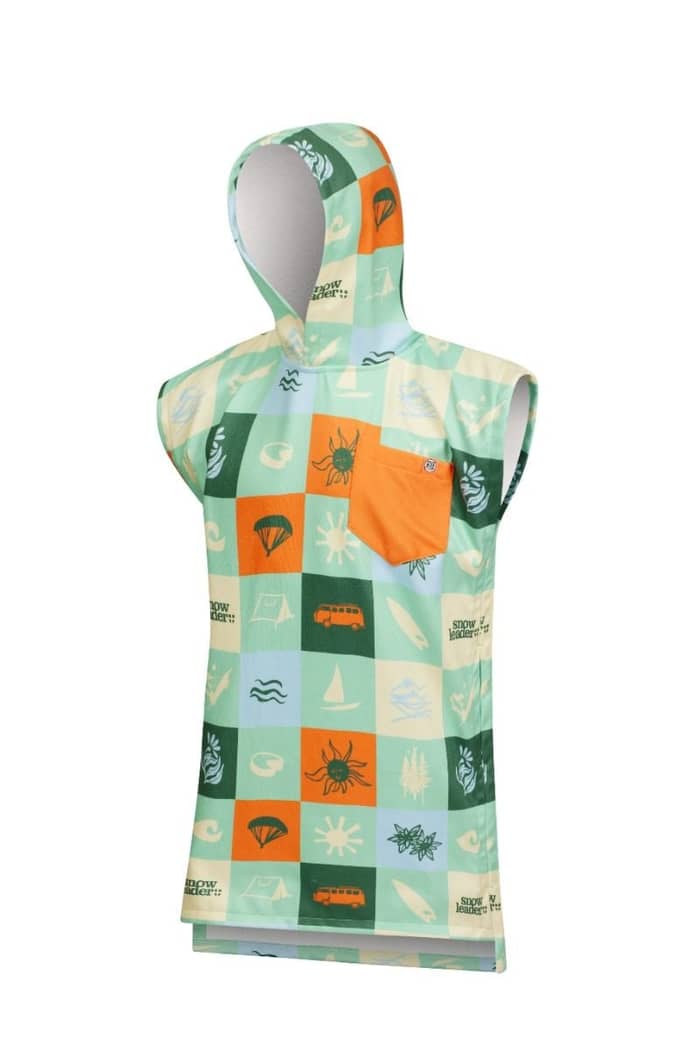 Poncho Square Snowleader Kids